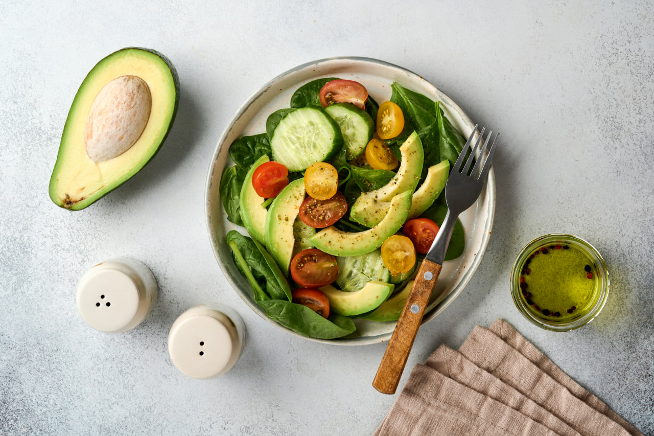 A balanced and healthy meal